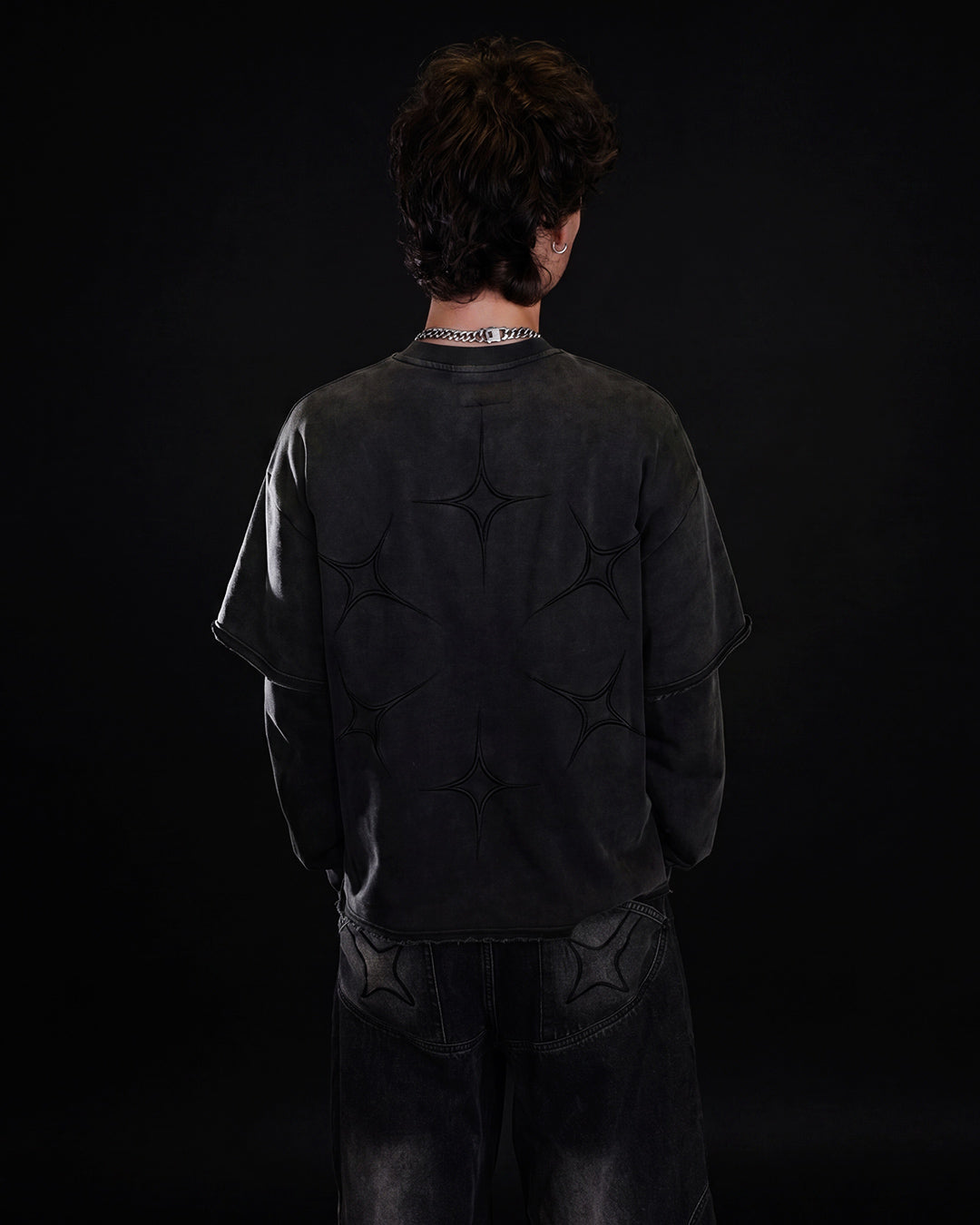 CORRESPONDENCE LAYERED CREWNECK