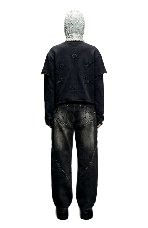 CORRESPONDENCE LAYERED CREWNECK