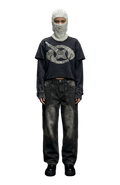 CORRESPONDENCE LAYERED CREWNECK